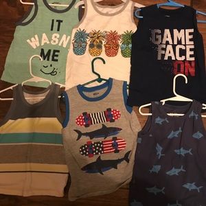 Boys 5 tops